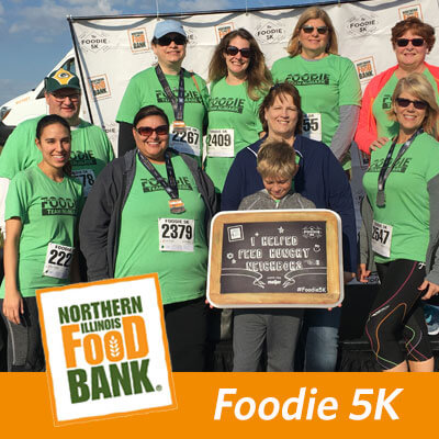 NuMark team at the foodie 5k race