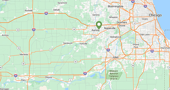 Aurora Branch Map