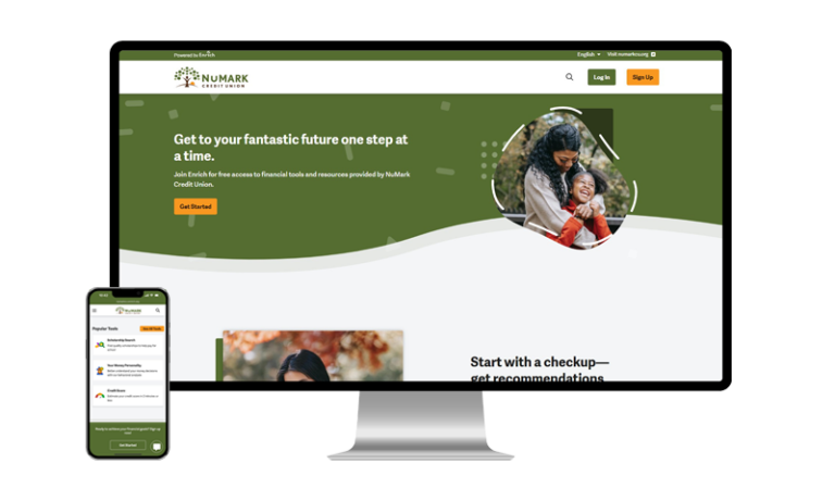 Enrich on computer and mobile phone