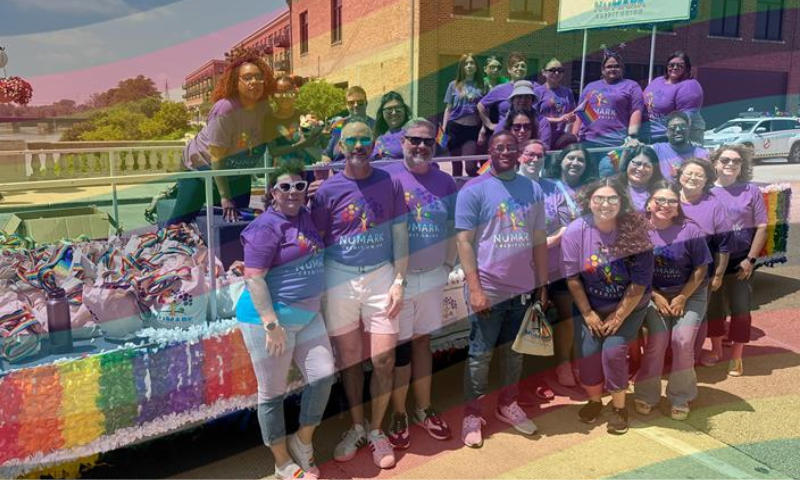 NuMark at the 2025 Aurora Pride Parade