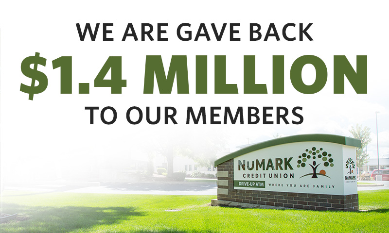 We Gave Back 14 Million to Our Members