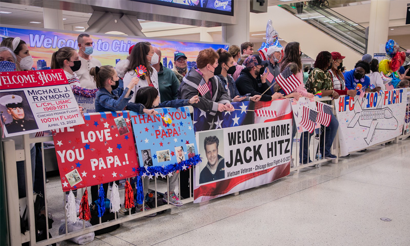 Honor Flight homecoming