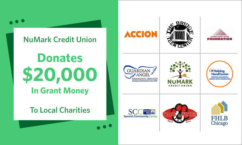 NuMark Credit Union donated 20000 in