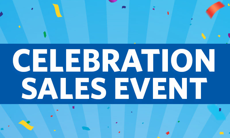 Celebration Sales Event