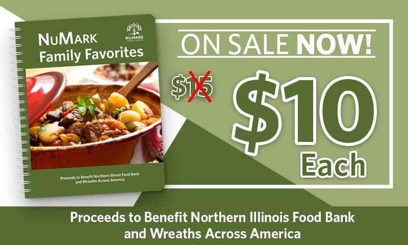 NuMark Family Favorites Cookbook Sale