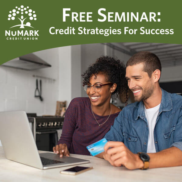 couple using NuMark online to manage their account