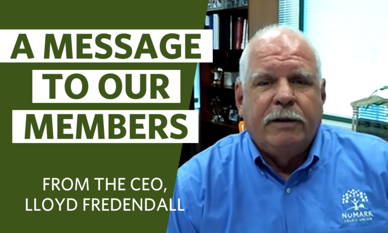 A Message from our CEO Lloyd Fredendall