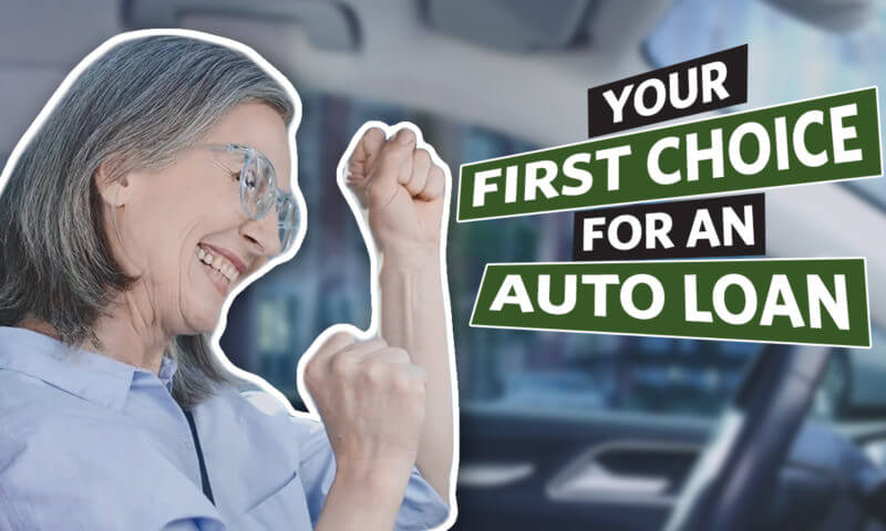 NuMark is your first choice for an auto loan