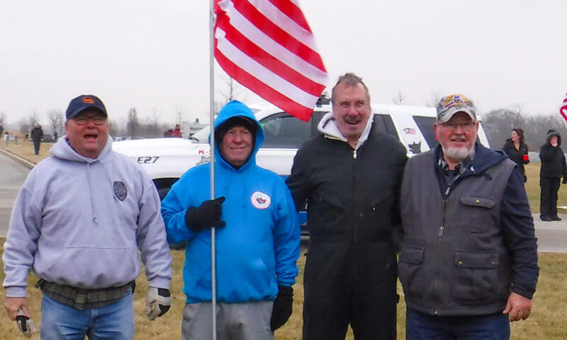 NuMark Board of Directors at Abraham Lincoln National Cemetery